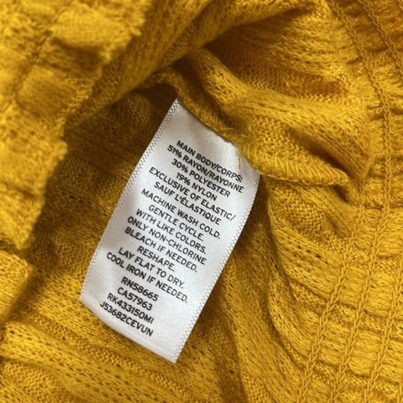 Abound Women's Pointelle Knit Crop Sweater - Picture 7 of 8